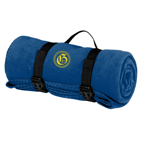 GILBERT - Value Fleece Blanket with Strap Thumbnail
