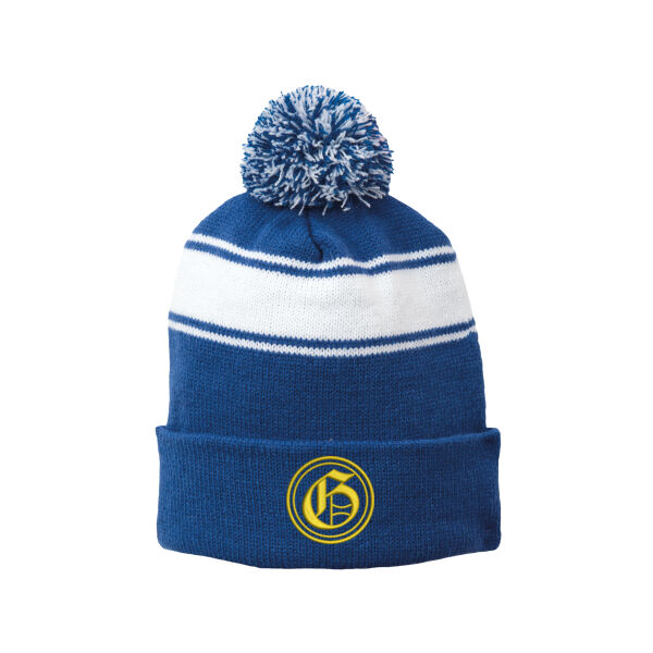 GILBERT - Stripe Pom Pom Beanie Thumbnail