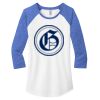 Women's Fitted Very Important Tee ® 3/4 Sleeve Raglan Thumbnail